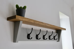 Light Grey Coat Rack